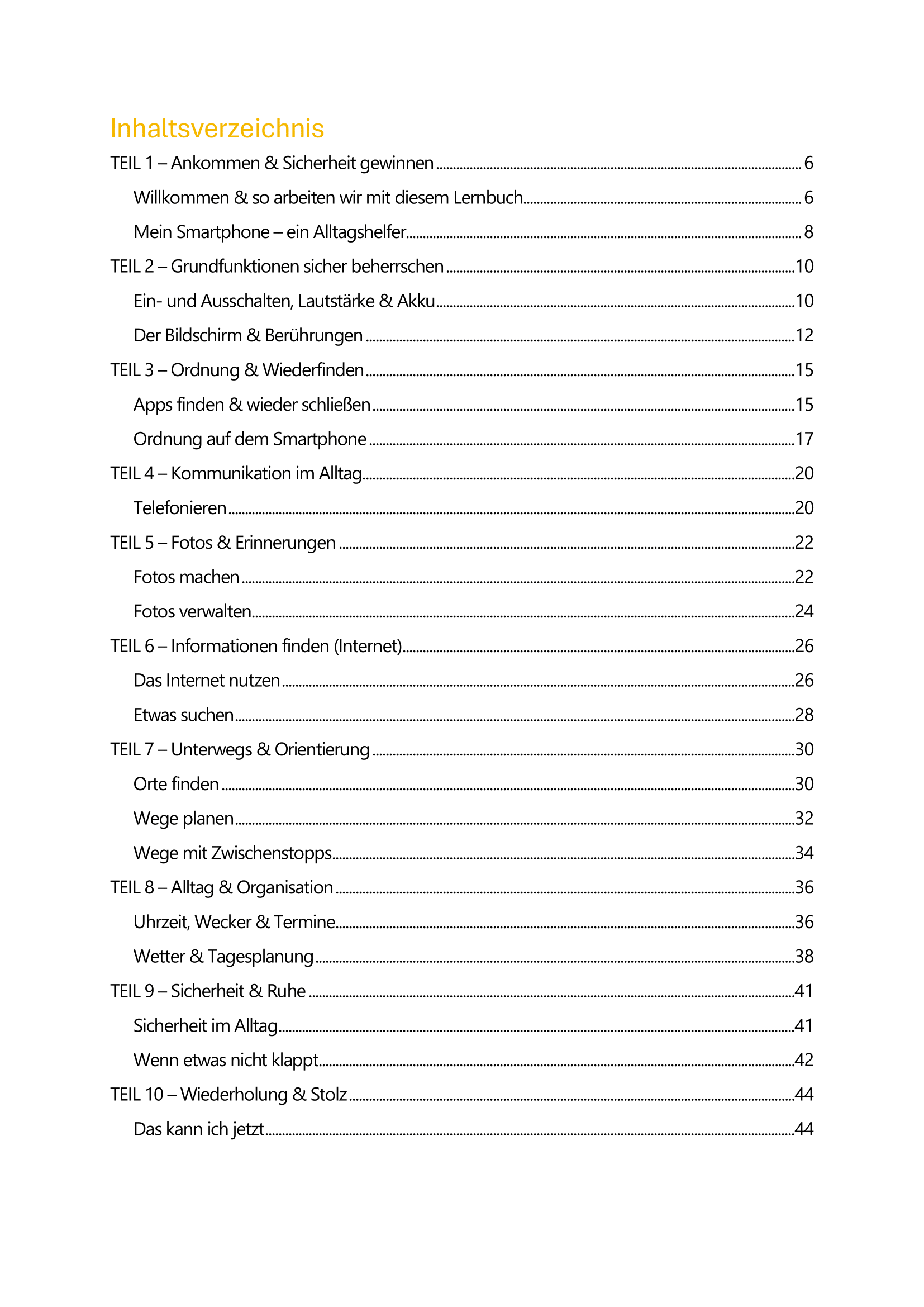 Mein Smartphone im Alltag - Praxisheft für mehr Sicherheit im digitalen Leben